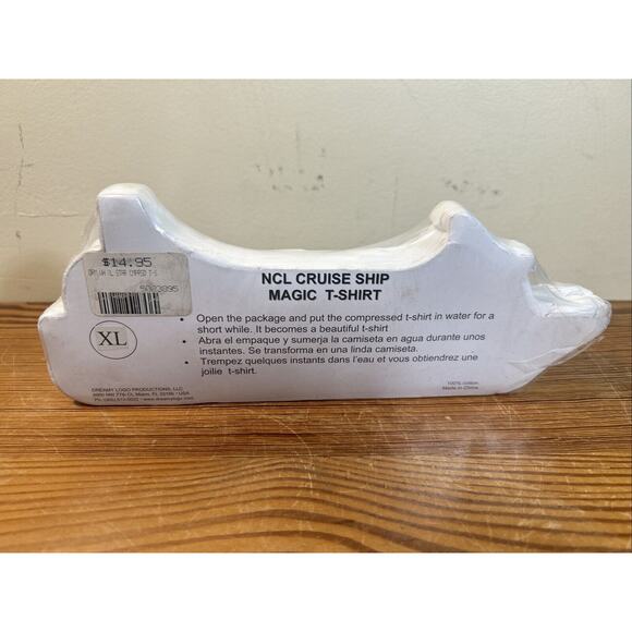 NORWEGIAN NCL CRUISE SHIP T SHIRT MAGIC SHIRT SIZE XL WHITE NEW! Star SHIP! - Picture 2 of 2